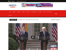 Tablet Screenshot of americatimes.net